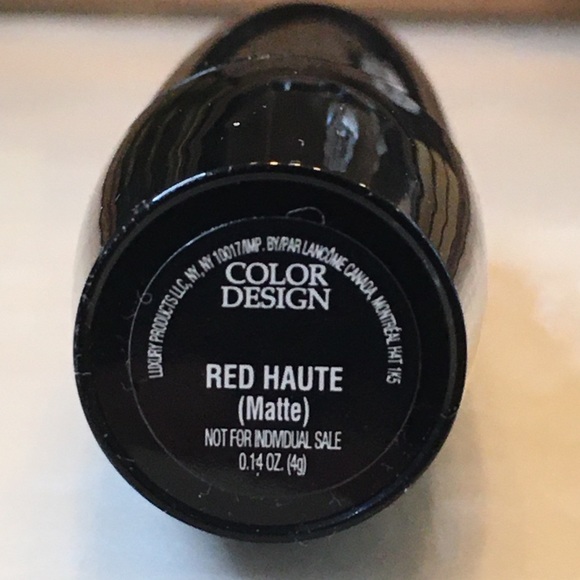 Lancôme Color Design Lipstick Shade: Red Haute - Picture 7 of 9